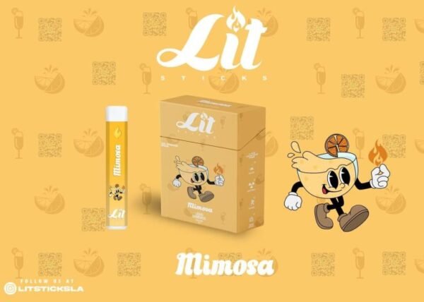 Lit Stick disposable cart